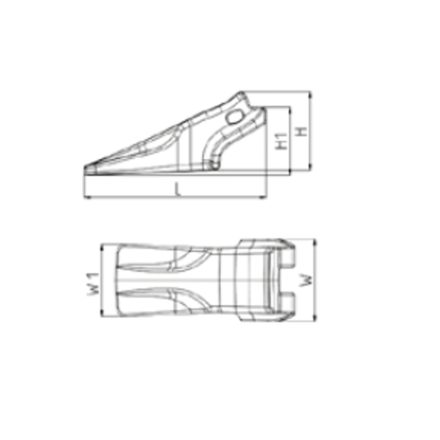Mini T29 köröm, Eredeti cikkszám: 17129