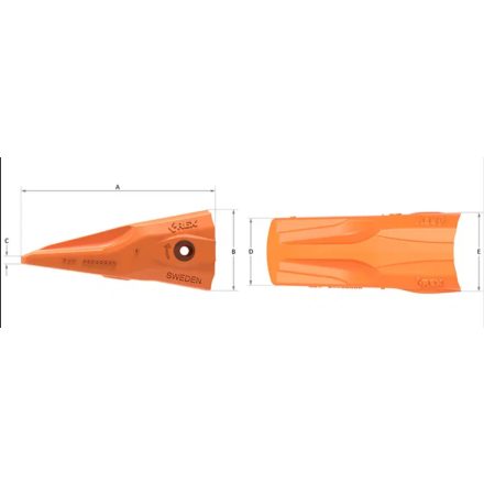 R14GPL, C-Rex  rakodó köröm
